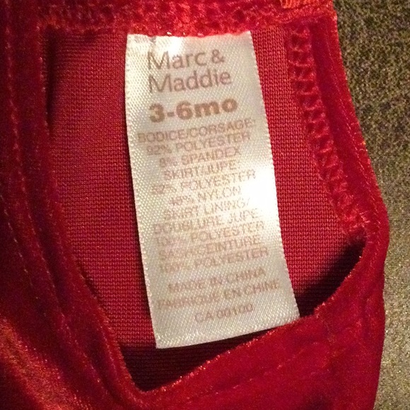 Marc & Maddie Red Party Dress - Picture 4 of 6